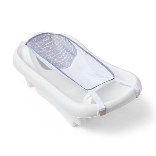 The First Years Sure Comfort Deluxe Newborn-to-Toddler Tub with Sling - White