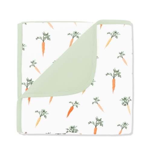 Baby Blanket in Carrot
