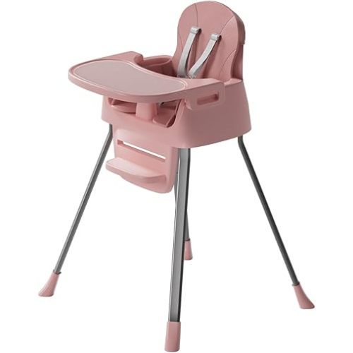 Portable Baby Highchair for Months Infants and Toddlers with 5 Point Harness Convertible Comfortable Seat for Cozy Eating Table Sit Up High Chair and Seats for Sitting Up Back Booster Feeding Chairs