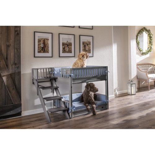 New Age Pet ECOFLEX Dog Bunk Bed with Removable Cushions & Reviews | Wayfair