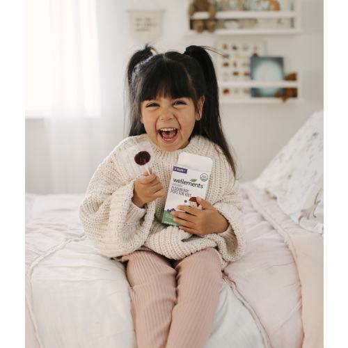 Wellements Organic Vitamin D Drops for Newborn Babies & Children