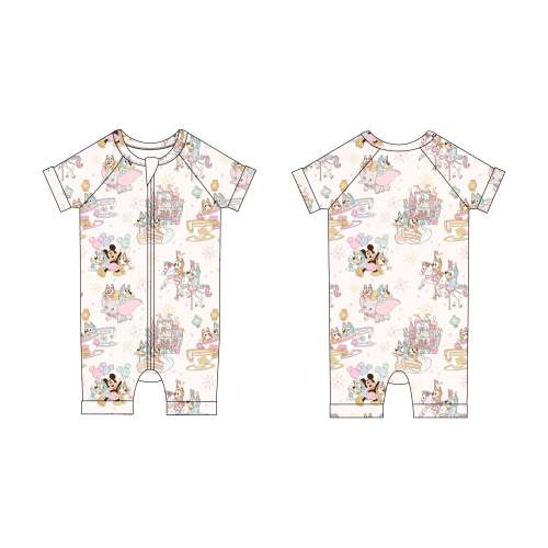 Pastel Park - Zip Shortie