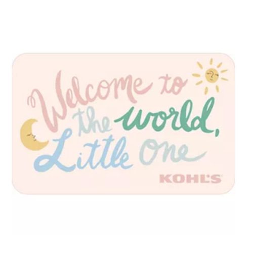 Welcome To The World, Little One Gift Card
