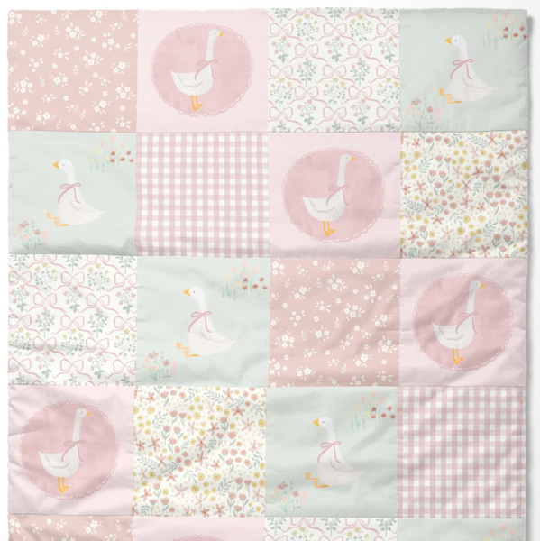 Organic Cotton Baby Quilt | Primrose Cottage