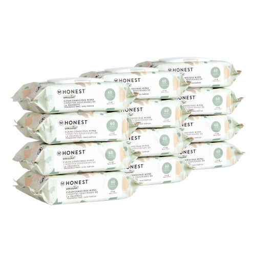 Unscented Plant-based* Clean Conscious™ Baby Wipes
