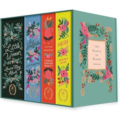 The Puffin in Bloom 4-Book Collection: Anne of Green Gables, Heidi, Little Women, and A Little Princess Hardcover – November 3, 2015