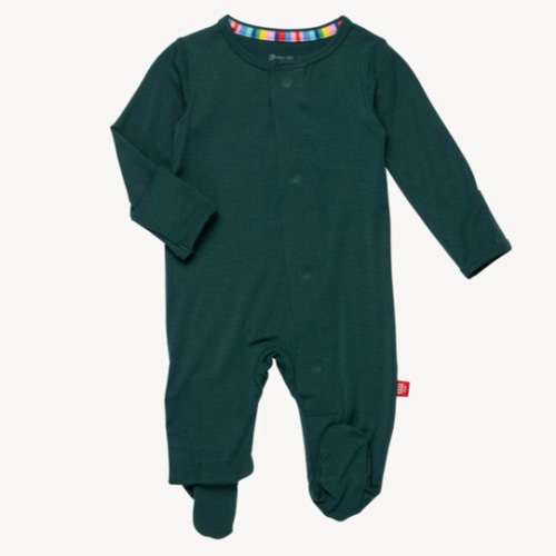 deep emerald modal magnetic parent favorite footie – Magnetic Me