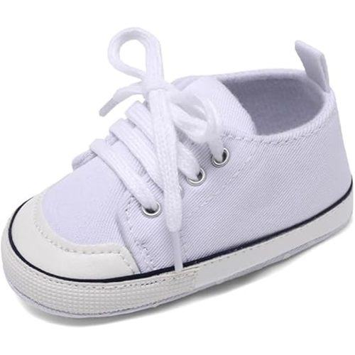 Baby Shoes,Infant Boys Girls Non-Slip Soft Sole Lightweight Sneakers,Unisex First Walking Shoes for 0-18 Months Toddler
