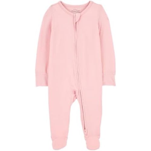 Carter's baby-girls Purelysoft Sleep and Play Pajamas - 6 months
