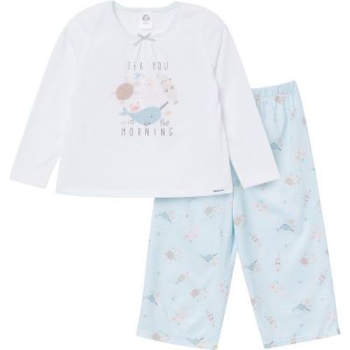 Gerber Toddler Girls' 2-Piece Pajama Set, Sea, 2T