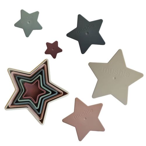 Mushie Nesting And Stacking Stars