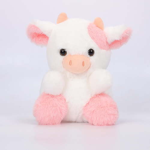 Cow Stuffed Animal Cow Plush Plushie Vaquitas Peluche Teacup Cow Stuffed Animal Cow Duckie Stuff Animal 7.87-inch