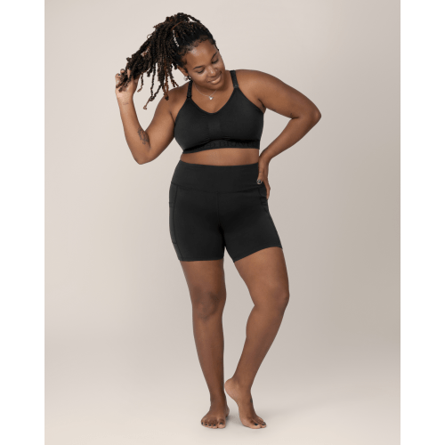 Stevie Active Postpartum Bike Short | Lavender Mist - Kindred Bravely