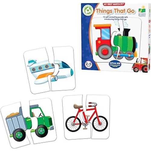 The Learning Journey: My First Match It - Things That Go - 15 Self-Correcting Vehicle Matching Puzzles