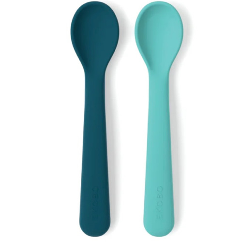 Silicone Spoon Set - Blue Abyss / Lagoon