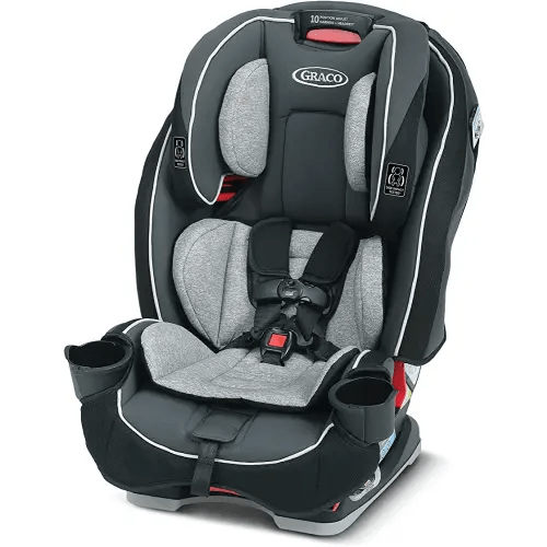 Graco Slimfit 3 in 1 Car Seat -Slim & Comfy Design Saves Space in Your Back Seat, Darcie, One Size