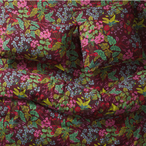 Genevieve fitted Cot Sheet - Mahogany