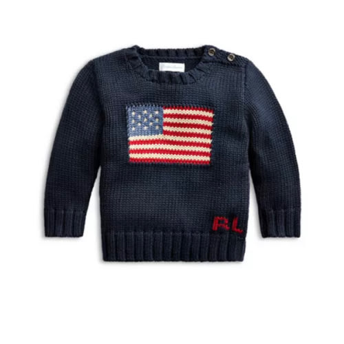 Boys' The Iconic Flag Sweater - Baby