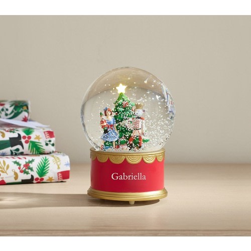 Rifle Paper Co. Christmas Light Up Musical Snowglobe