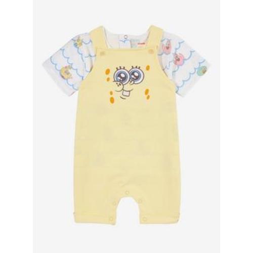 SpongeBob SquarePants Chibi SpongeBob Infant T-Shirt and Overall Set - BoxLunch Exclusive | BoxLunch