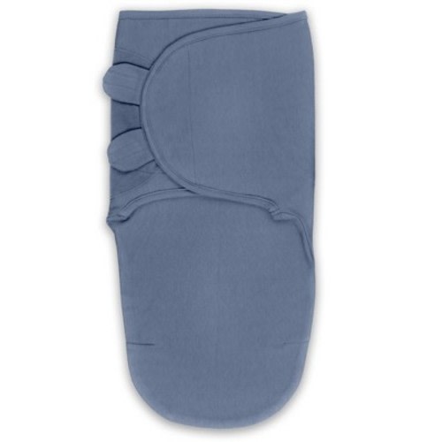 Comfy Cubs Swaddle Blankets Sleep Sack Velcro for Baby Girl & Boy 1 Pack, Nomadic Blue