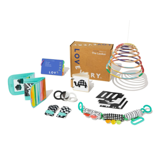 The Looker Play Kit | Toys for Newborn to 12 Week Olds | Lovevery