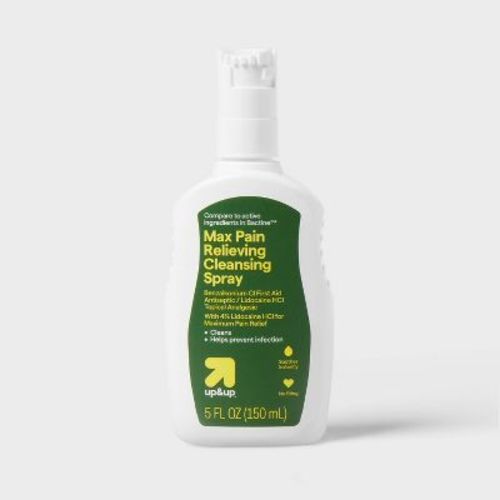 Max Pain Relieving Cleansing Spray 4% Lidocaine - 5 fl oz - up&up™