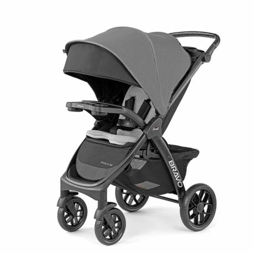Bravo LE ClearTex Quick-Fold Stroller - Pewter