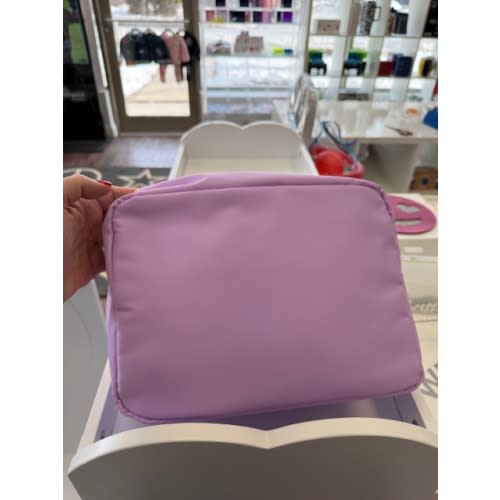 Large purple pouch