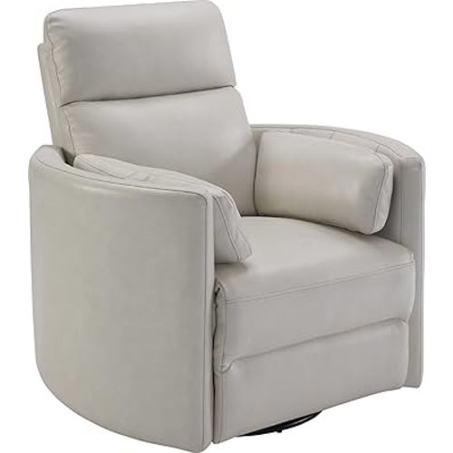 Radius - Florence Ivory - Powered by Freemotion Cordless Power Swivel Glider Recliner