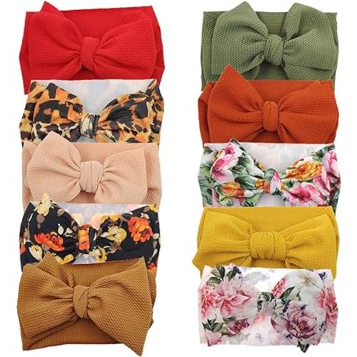 Oversized Bows Baby Girl Headbands