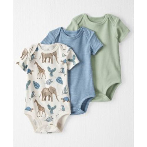 Baby Boys Organic Cotton 3-Pc. Bodysuit Set