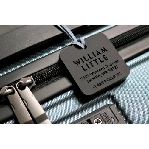 Luggage Tags Personalized Custom Luggage Tags Mother's Day Gift Anniversary Wedding Bridesmaid Engraved Travel Bag Corporate Gift for him A1