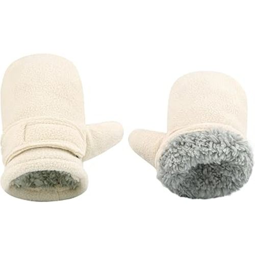 BAVST Baby Toddler Winter Mittens Girls Warm Fleece Lined Gloves Kids Sherpa Lined Mittens for Boys