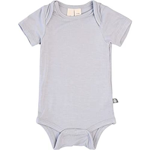 KYTE BABY Short Sleeve Unisex Baby Bodysuits, Rayon Made From Bamboo Material