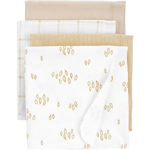 Carter's Baby 4-Pack Receiving Blankets