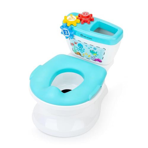 Baby Einstein Geared for Success 2-in-1 Potty Training System, Toilet & Potty Seat Included, Ages 18+ Months, with Music and Spinning Gears