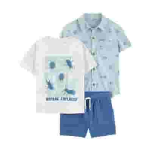 Carter's Child of Mine Baby and Toddler Boy Outfit Set, 3-Piece, Sizes 12M-5T