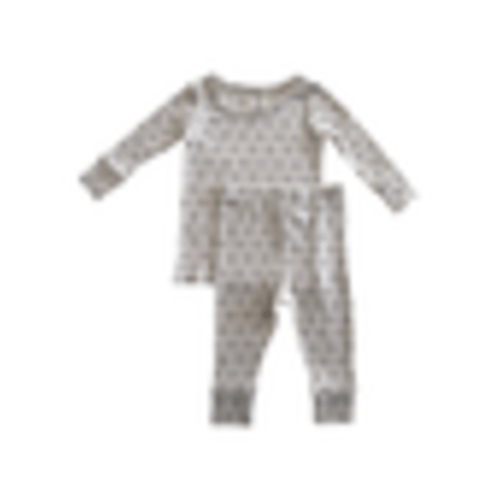 2-Piece Set, Natural/Black Geo – SpearmintLOVE