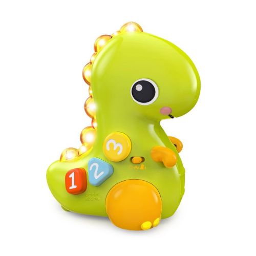 Bright Starts Go Go Dino Crawl And Count Toy