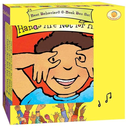 Best Behavior® 6-Book Box Set (Hands are Not for Hitting, Feet are Not for Kicking, Voices are Not for Yelling, Waiting is Not Forever, Words are Not for Hurting, and Noses are Not for Picking)