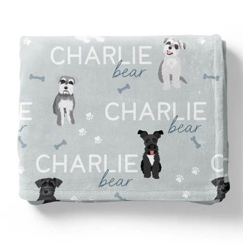 Personalized Kids Blankets | Dog Breeds