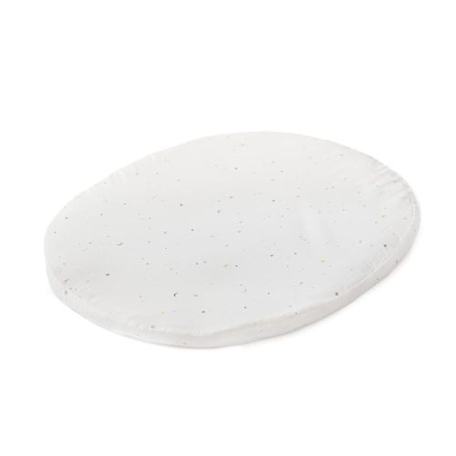Stokke Sleepi Mini Fitted Sheet by Pehr V3, Celestial - Compatible with Sleepi Mini Mattress V3-100% Cotton