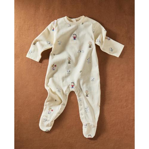 PEANUTS™ CHILDREN’S FOOTED ROMPER | Zara Home United States of America