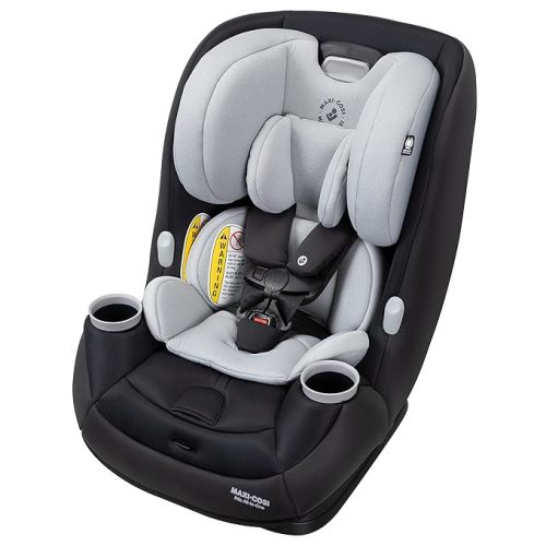 Maxi-Cosi Pria All-in-One Convertible Car Seat, rear-facing, from 4-40 pounds; forward-facing to 65 pounds; and up to 100 pounds in booster mode, After Dark - Original