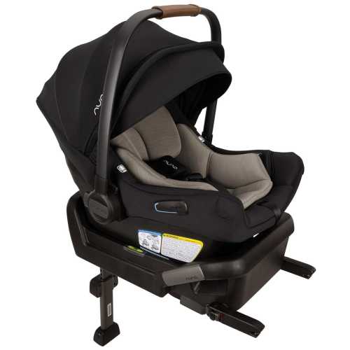 Nuna Pipa Aire Infant Car Seat + Pipa Series Base - Caviar