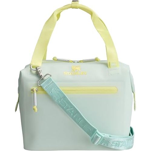 Stanley All Day Julienne Mini Soft Cooler Bag and Lunch Box | Can Cooler with Handles and Strap | 12 Hour Cooling | Insulated Travel Bag with Zipper | BPA-Free