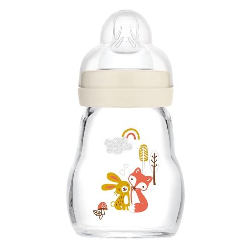 MAM Feel Good Glass Bottle (170 ml, Unisex)