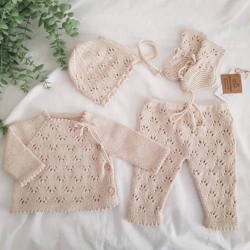 Newborn Baby Girl Coming Home Outfit,Organic Cotton Baby Clothing Set,Newborn Coming Home Outfit,Baby Girl Clothes,