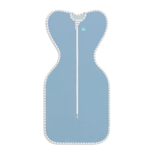 Love to Dream Swaddle UP, Baby Sleep Sack, Self-Soothing Swaddles for Newborns, Improves Sleep, Snug Fit Helps Calm Startle Reflex, New Born Essentials for Baby, 8-13 lbs, Blue - Small (8-13 lbs.)